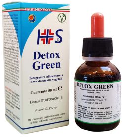 Detox Green gocce depurative fegato e metabolismo con colina 50 ml