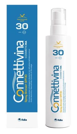 Connettivina Spray Bronze SPF30 Protezione Solare Attivatore Abbronzatura 180 ml