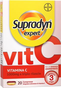 Supradyn Expert Vit C 1000 Difese Immunitarie e Stanchezza 20 Compresse