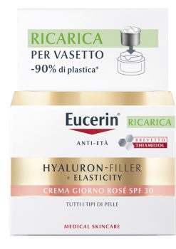 Eucerin Hyaluron-Filler + Elasticity Giorno Rosé Spf 30 Ricarica 50 ml