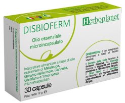 Herboplanet Disbioferm Integratore Intestino e Disbiosi 30 capsule