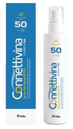 Connettivina Spray Anti-Aging SPF50 Protezione Solare Antiossidante 180 ml