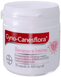 Gyno-Canesflora Fermenti Lattici Flora Vaginale e Benessere Intimo 30 Capsule