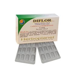 Diflor Plus probiotici con echinacea e ribes nero difese immunitarie e intestino 24 capsule