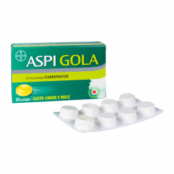 ASPI Gola 8,75 mg Gusto Limone e Miele 16 Pastiglie