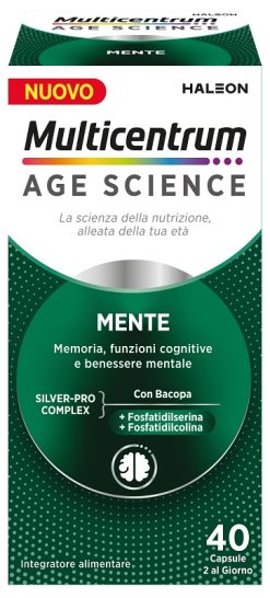Multicentrum Age Science mente memoria e funzioni cognitive 40 capsule