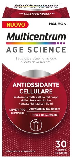Multicentrum Age Science antiossidante cellulare 30 capsule