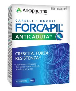 Forcapil Fortificante Anticaduta Integratore per Capelli 30 Compresse