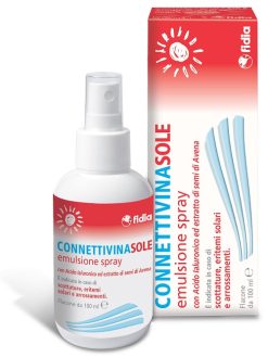 Connettivina Sole Spray Doposole Lenitivo e Idratante con Acido Ialuronico 100 ml