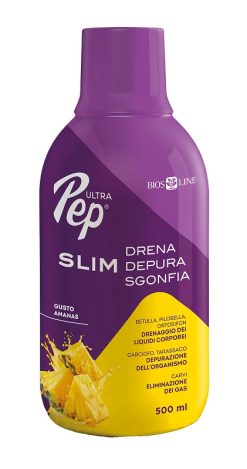 Ultra Pep Slim Drena Depura Sgonfia Ananas Integratore Drenante e Depurativo 500 ml