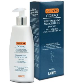 Guam Trattamento Anticellulite Delicato Pelli Sensibili e Capillari Fragili 200 ml