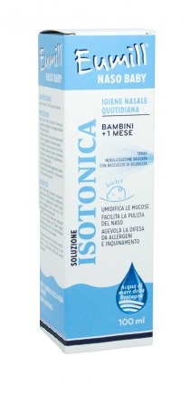 Eumill Naso Baby Soluzione Isotonica Igiene Nasale Quotidiana 100 ml