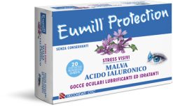 Eumill Protection Stress Visivi Gocce Oculari Lubrificanti e Idratanti 20 Monodose