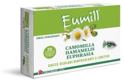 Eumill Gocce Oculari Lenitive Monodose Occhi Arrossati e Affaticati 20 Flaconcini