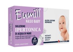 Eumill Naso Baby Soluzione Ipertonica Acqua Di Mare Sterile 20 Monodose da 5 ml