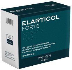 Elarticol Forte Glucosamina Acido Ialuronico MSM e Vitamina C 20 Bustine