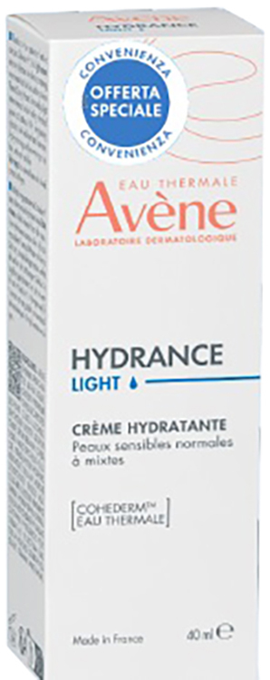 Avène Hydrance Light Crema Idratante Pelle Sensibile Normale e Mista Prezzo Speciale 40 ml - Avène Hydrance Light Crema Idratante Pelle Sensibile Normale e Mista Prezzo Speciale 40 ml