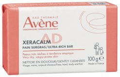Avène XeraCalm A.D Pane Surgras Detergente Delicato per Pelle Molto Secca e Atopica 100 g