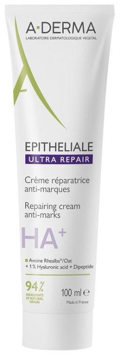 A-Derma Epitheliale Ultra Repair HA+ Crema Ristrutturante Anti-Segni Residui 100 ml