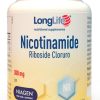 LongLife Nicotinamide Riboside Cloruro Niagen 300 mg Energia Cellulare e Metabolismo Energetico 30 Capsule