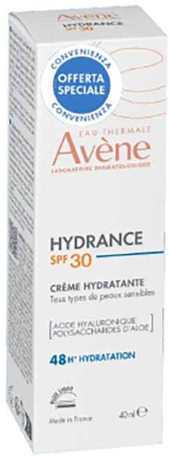 Avène Hydrance SPF30 Crema Idratante Protettiva Prezzo Speciale 40 ml