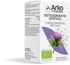 Arkopharma Cardo Mariano Bio Integratore per Funzionalità Epatica 130 Capsule Vegetali