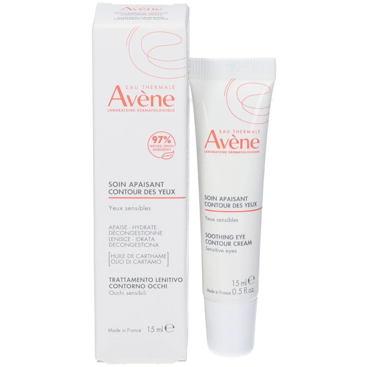 Avène Trattamento Lenitivo Contorno Occhi Pelli Sensibili e Irritate 15 ml - Avène Trattamento Lenitivo Contorno Occhi Pelli Sensibili e Irritate 15 ml