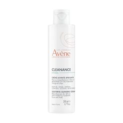 Avène Cleanance Hydra Crema Detergente Lenitiva per Pelle Acneica Disidratata 200 ml