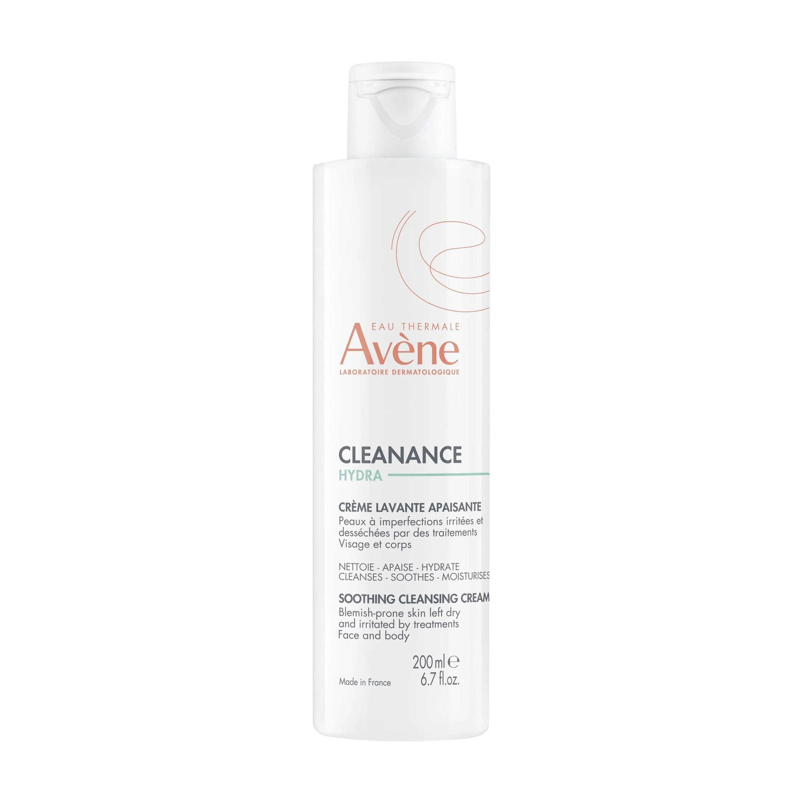Avène Cleanance Hydra Crema Detergente Lenitiva per Pelle Acneica Disidratata 200 ml - Avène Cleanance Hydra Crema Detergente Lenitiva per Pelle Acneica Disidratata 200 ml