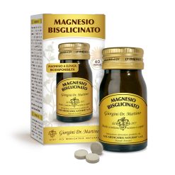 Magnesio Bisglicinato con Vitamina B6 Attiva e Selenio 60 Pastiglie
