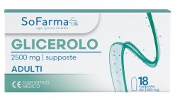 Glicerolo Supposte Adulti 2500 mg con Camomilla e Malva 18 Supposte
