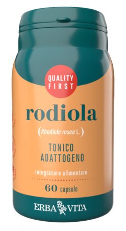 Rodiola Integratore Tonico Adattogeno con Rhodiola Rosea per Energia Umore e Benessere Mentale 60 Capsule