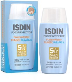 ISDIN Fusion Water Magic Pediatrics SPF50 Fotoprotezione Viso Bambini 50 ml