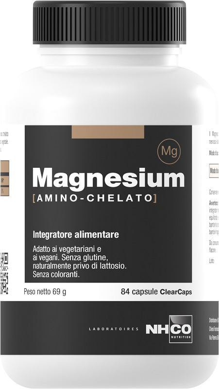 NHCO Magnesium Integratore di Magnesio per Sistema Nervoso e Riduzione della Stanchezza 84 Capsule - NHCO Magnesium Integratore di Magnesio per Sistema Nervoso e Riduzione della Stanchezza 84 Capsule