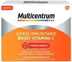 Multicentrum Difese Immunitarie Boost Vitamina C 1000 mg 28 Bustine