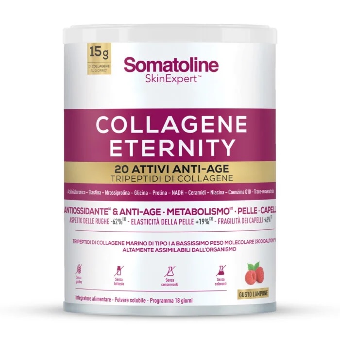 Somatoline Collagene Eternity Integratore con Collagene Marino Acido Ialuronico e Ceramidi 343 g - Somatoline Collagene Eternity Integratore con Collagene Marino Acido Ialuronico e Ceramidi 343 g