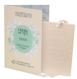 Nasoterapia Card Profumata Foglie di Violetta e Zagara per Armadi e Cassetti