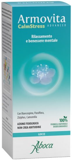 Armovita CalmStress Advanced Integratore per Rilassamento e Benessere Mentale 65 ml