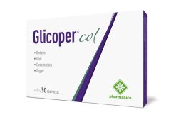 Glicoper Col Integratore per Colesterolo e Trigliceridi con Berberina 30 Compresse