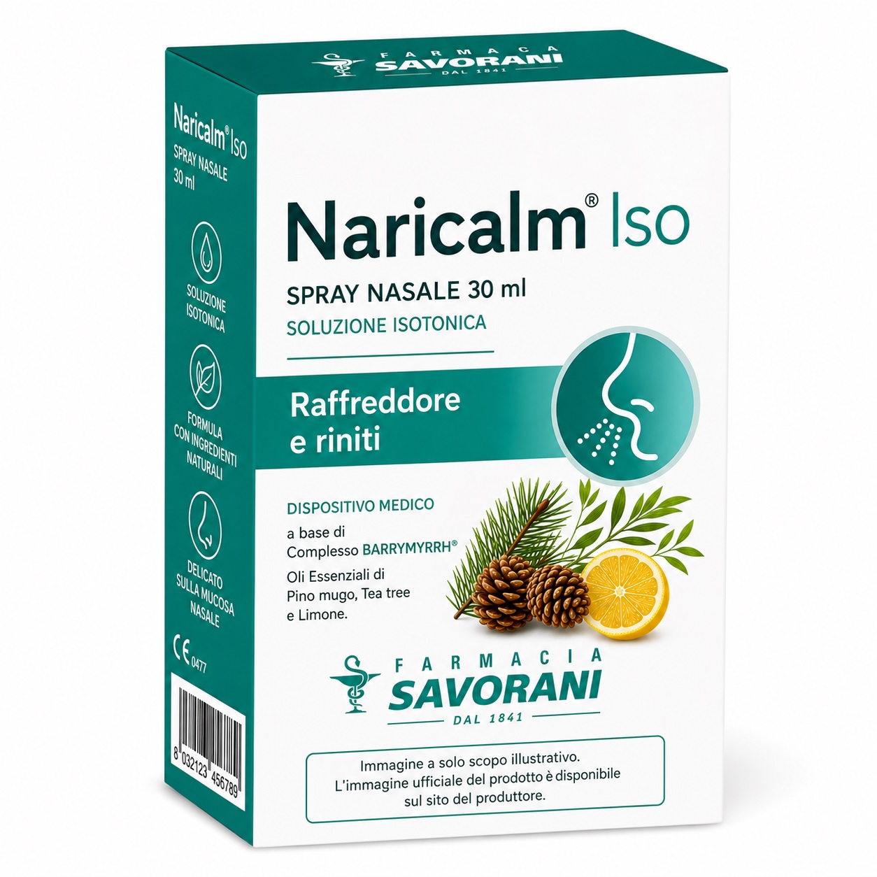 LDF Naricalm Iso Spray Nasale Isotonico Decongestionante 30 ml - LDF Naricalm Iso Spray Nasale Isotonico Decongestionante 30 ml
