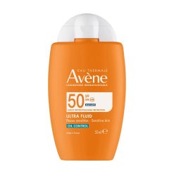Avène Ultra Fluid Oil Control SPF 50 Solare Viso Opacizzante Pelle Sensibile 50 ml