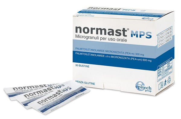 Normast MPS Microgranuli Palmitoiletanolamide PEA Sublinguale 30 Stick - Normast MPS Microgranuli Palmitoiletanolamide PEA Sublinguale 30 Stick