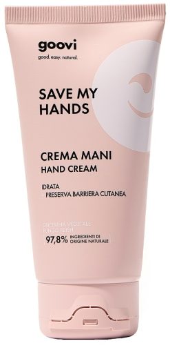 Goovi Save My Hands Crema Mani Nutriente e Protettiva con Reishi 75 ml