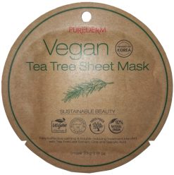 Purederm Maschera Vegana Tea Tree Anti-Imperfezioni e Idratante 23 g