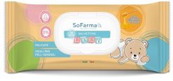 SoFarmaPiù Salviettine Baby con Estratto di Miele Pelle Sensibile 72 Pezzi