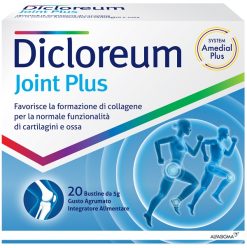 Dicloreum Joint Plus Integratore Articolazioni con Collagene Glucosamina Condroitina e MSM 20 Bustine