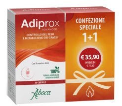 Adiprox Advanced Integratore Controllo del Peso con Tè Verde Matè e Cardo Mariano 100 Capsule