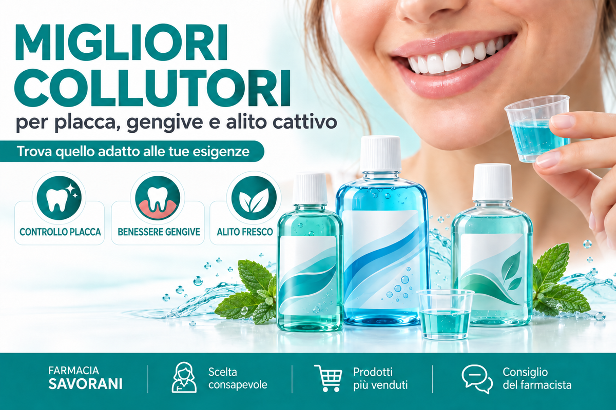 migliori collutori placca gengive e alito - collutori