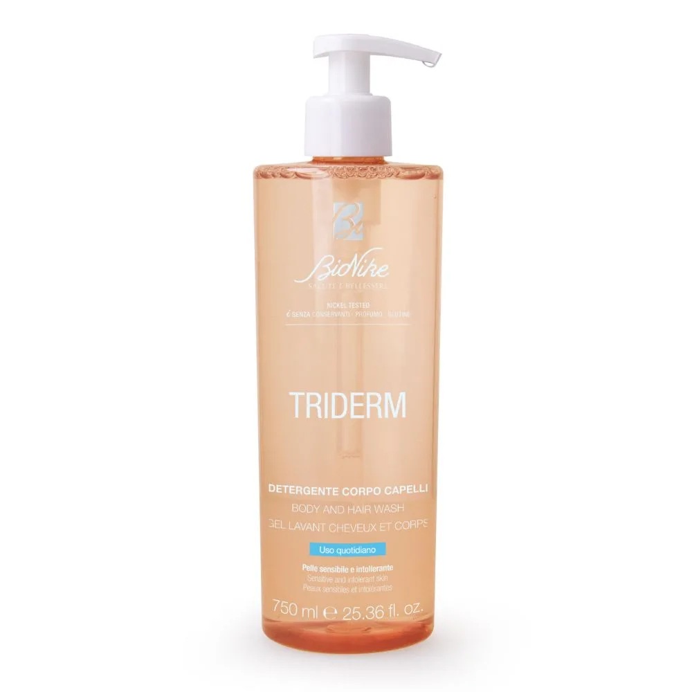 BioNike Triderm Detergente Corpo e Capelli Pelle Sensibile 750 ml - BioNike Triderm Detergente Corpo e Capelli Pelle Sensibile 750 ml