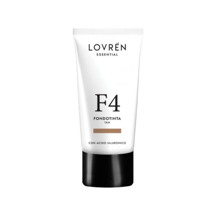 Lovrén F4 Tan Fondotinta Idratante con Acido Ialuronico Effetto Naturale 25 ml - Lovrén F4 Tan Fondotinta Idratante con Acido Ialuronico Effetto Naturale 25 ml